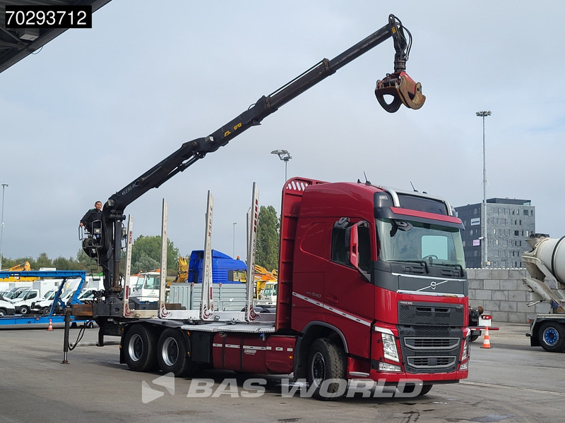 Volvo FH 540 FH 6X4 Kesla 2112ZT Crane Retarder Big-Axle I-ParkCool Xenon Euro 6 - Metsaveok, Kraanaga veoauto: pilt 3 Volvo FH 540 FH 6X4 Kesla 2112ZT Crane Retarder Big-Axle I-ParkCool Xenon Euro 6 - Metsaveok, Kraanaga veoauto: pilt 3