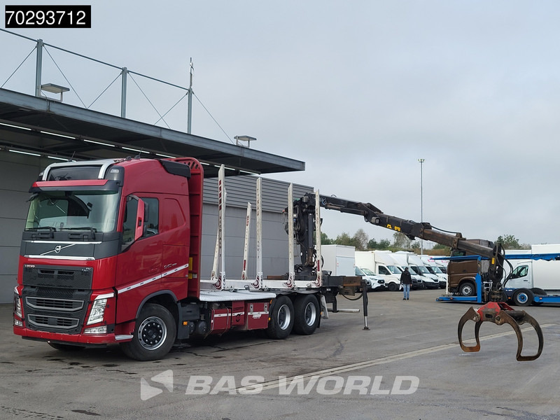 Volvo FH 540 FH 6X4 Kesla 2112ZT Crane Retarder Big-Axle I-ParkCool Xenon Euro 6 - Metsaveok, Kraanaga veoauto: pilt 5 Volvo FH 540 FH 6X4 Kesla 2112ZT Crane Retarder Big-Axle I-ParkCool Xenon Euro 6 - Metsaveok, Kraanaga veoauto: pilt 5