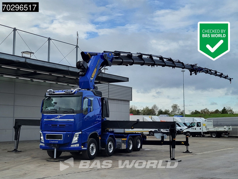 Volvo FH 540 FH 8X4 Palfinger PK165.002 TEC G Fly-Jib Winch Big-Axle VEB+ Euro 6 - Madelveok/ Platvormveok, Kraanaga veoauto: pilt 1 Volvo FH 540 FH 8X4 Palfinger PK165.002 TEC G Fly-Jib Winch Big-Axle VEB+ Euro 6 - Madelveok/ Platvormveok, Kraanaga veoauto: pilt 1