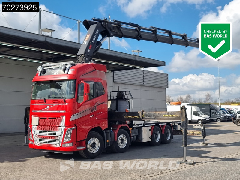 Volvo FH16 650 8X4 Hiab X-HIPRO 1058EP-6 Kran Crane ADR Lift+Lenkachse Euro 6 - Madelveok/ Platvormveok, Kraanaga veoauto: pilt 1 Volvo FH16 650 8X4 Hiab X-HIPRO 1058EP-6 Kran Crane ADR Lift+Lenkachse Euro 6 - Madelveok/ Platvormveok, Kraanaga veoauto: pilt 1