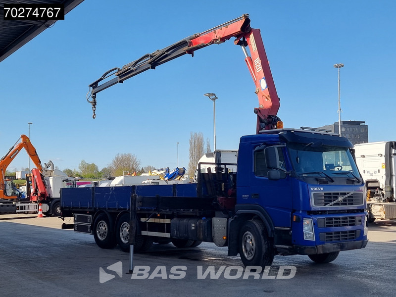 Volvo FM 330 6X2 HMF 1820 K3 Kran Crane Lift+Steering Axle Xenon Euro 5 - Madelveok/ Platvormveok, Kraanaga veoauto: pilt 3 Volvo FM 330 6X2 HMF 1820 K3 Kran Crane Lift+Steering Axle Xenon Euro 5 - Madelveok/ Platvormveok, Kraanaga veoauto: pilt 3