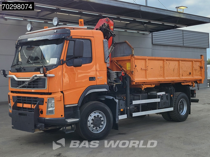 Kallurauto, Kraanaga veoauto Volvo FM 340 FM 4X4 4x4 Crane Palfinger PK10501 Tipper Big-Axle Full Steel: pilt 7 Kallurauto, Kraanaga veoauto Volvo FM 340 FM 4X4 4x4 Crane Palfinger PK10501 Tipper Big-Axle Full Steel: pilt 7