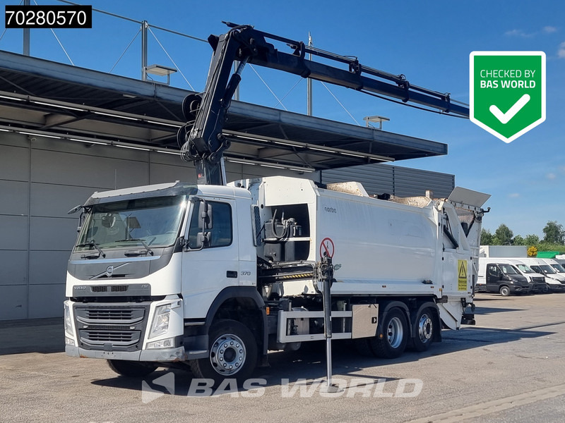Volvo FM 370 6X2 Hiab X-Hipro 162 Kran GeesinkNorba Lift+Lenkachse VEB Euro 6 - Prügiauto: pilt 1 Volvo FM 370 6X2 Hiab X-Hipro 162 Kran GeesinkNorba Lift+Lenkachse VEB Euro 6 - Prügiauto: pilt 1