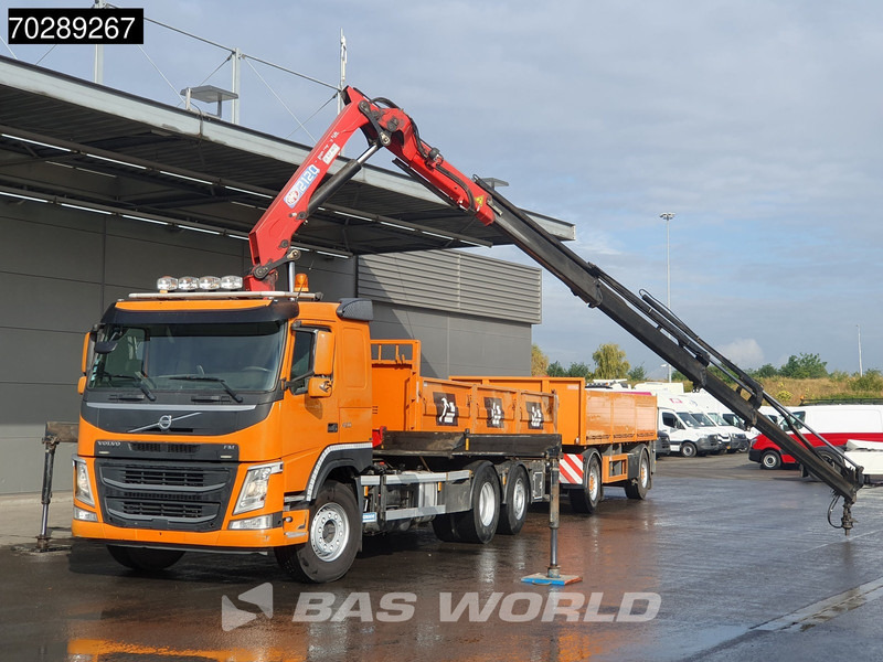 Volvo FM 420 6X2 Combi HMF 2120 K 4 Crane Kran Lift+lenkasche Euro 6 - Kallurauto, Kraanaga veoauto: pilt 5 Volvo FM 420 6X2 Combi HMF 2120 K 4 Crane Kran Lift+lenkasche Euro 6 - Kallurauto, Kraanaga veoauto: pilt 5