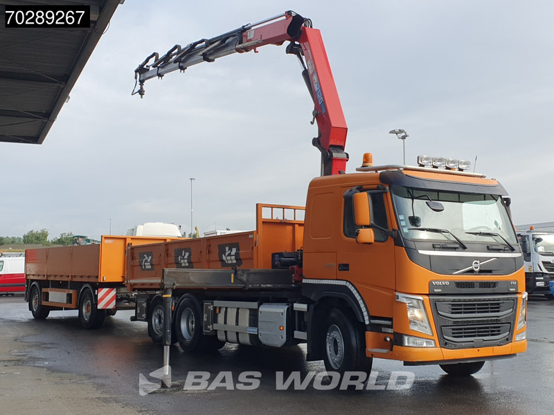 Volvo FM 420 6X2 Combi HMF 2120 K 4 Crane Kran Lift+lenkasche Euro 6 - Kallurauto, Kraanaga veoauto: pilt 3 Volvo FM 420 6X2 Combi HMF 2120 K 4 Crane Kran Lift+lenkasche Euro 6 - Kallurauto, Kraanaga veoauto: pilt 3