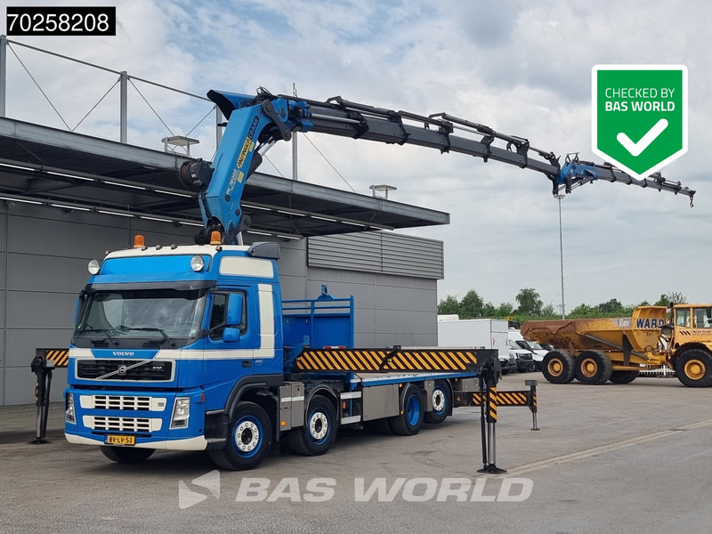 Volvo FM 440 8X2 Palfinger PK74002 + JIB + Winch Lift-Lenkachse Euro 5 - Madelveok/ Platvormveok, Kraanaga veoauto: pilt 1 Volvo FM 440 8X2 Palfinger PK74002 + JIB + Winch Lift-Lenkachse Euro 5 - Madelveok/ Platvormveok, Kraanaga veoauto: pilt 1