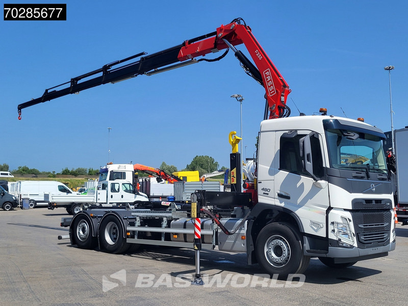Volvo FM 460 6X2 NEW! FASSI F235A.0.25 Kran + HYVA 20-57-S Lift+steering axle Euro 6 - Konkstõstukiga veoauto, Kraanaga veoauto: pilt 3 Volvo FM 460 6X2 NEW! FASSI F235A.0.25 Kran + HYVA 20-57-S Lift+steering axle Euro 6 - Konkstõstukiga veoauto, Kraanaga veoauto: pilt 3