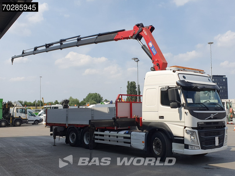 Volvo FM 500 6X2 HMF 3220-K7 Crane Kran Lift-Steering Axle Euro 6 - Madelveok/ Platvormveok, Kraanaga veoauto: pilt 3 Volvo FM 500 6X2 HMF 3220-K7 Crane Kran Lift-Steering Axle Euro 6 - Madelveok/ Platvormveok, Kraanaga veoauto: pilt 3
