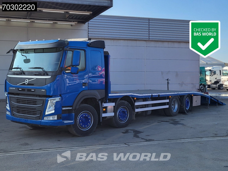 Volvo FM 500 FM 8X2 Machine transporter Winch Lift-Axle Automatic Euro 6 - Treilerveoauto: pilt 1 Volvo FM 500 FM 8X2 Machine transporter Winch Lift-Axle Automatic Euro 6 - Treilerveoauto: pilt 1