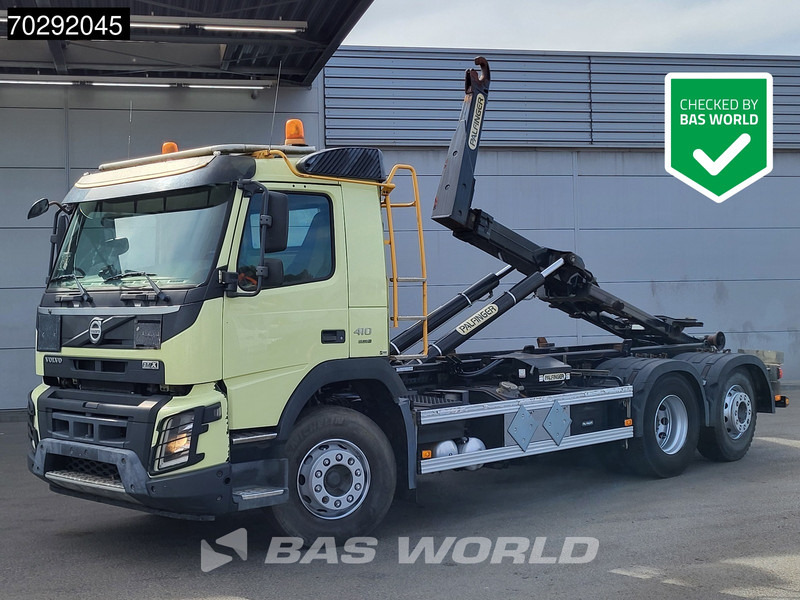 Volvo FMX 410 6X2 20tons Palfinger hooklift Lift+Steering Axle Automatic Euro 6 - Konkstõstukiga veoauto: pilt 1 Volvo FMX 410 6X2 20tons Palfinger hooklift Lift+Steering Axle Automatic Euro 6 - Konkstõstukiga veoauto: pilt 1