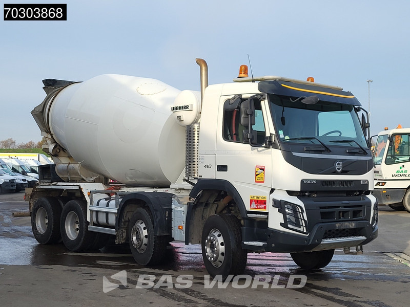 Volvo FMX 410 8X4 9m3 Liebherr mixer Steelsuspension Automatic Euro 6 - Autobetoonisegisti: pilt 3 Volvo FMX 410 8X4 9m3 Liebherr mixer Steelsuspension Automatic Euro 6 - Autobetoonisegisti: pilt 3