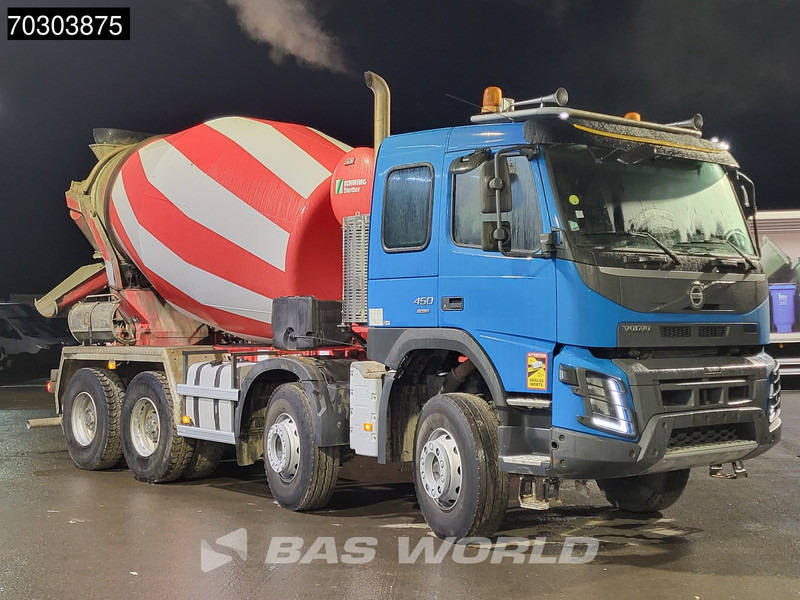 Volvo FMX 450 8X4 Stetter Mixer Full Steel Automatic Euro 6 - Autobetoonisegisti: pilt 3 Volvo FMX 450 8X4 Stetter Mixer Full Steel Automatic Euro 6 - Autobetoonisegisti: pilt 3