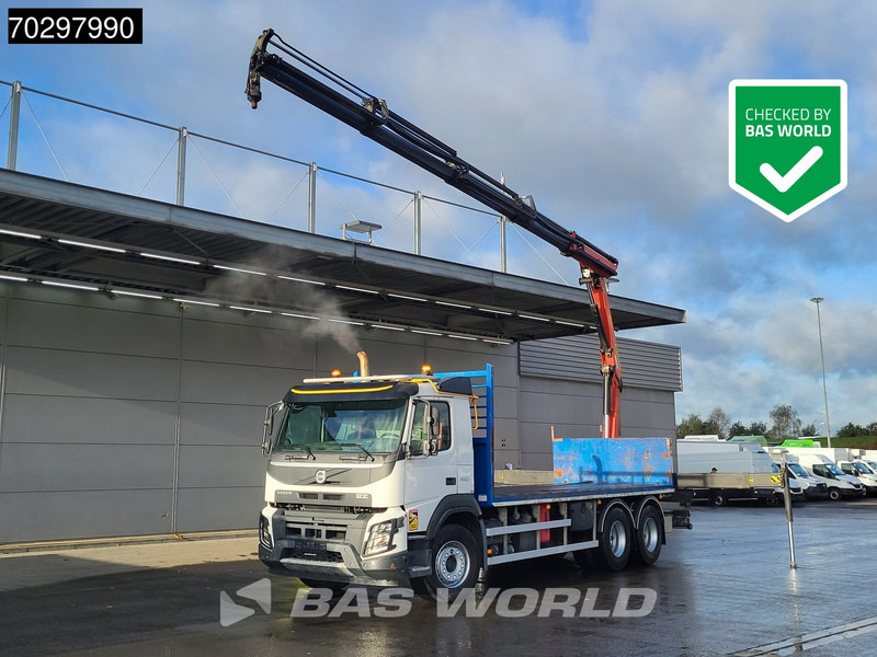 Volvo FMX 450 FMX 6X4 Palfinger PK18002 EH Crane Manual Euro 6 - Madelveok/ Platvormveok, Kraanaga veoauto: pilt 1 Volvo FMX 450 FMX 6X4 Palfinger PK18002 EH Crane Manual Euro 6 - Madelveok/ Platvormveok, Kraanaga veoauto: pilt 1