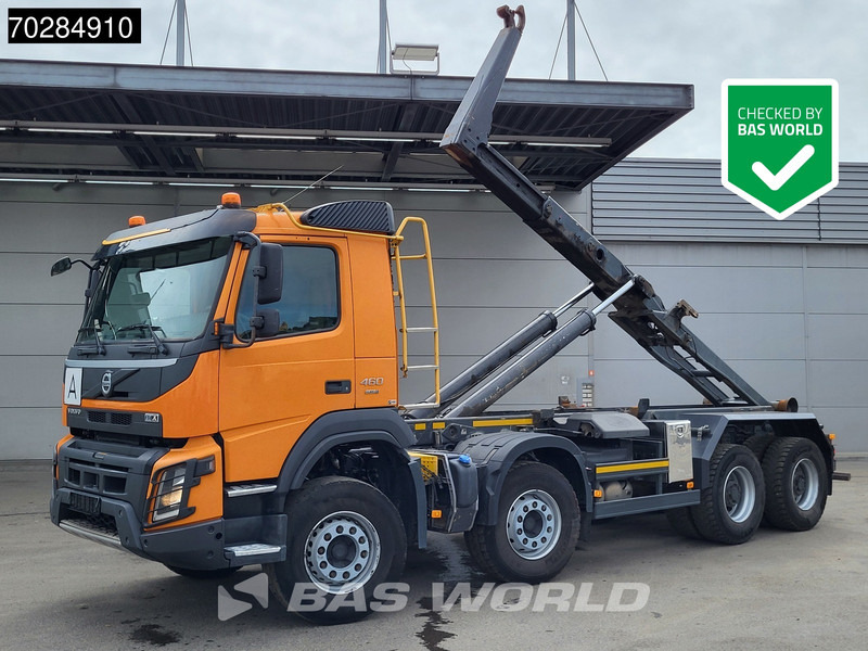 Volvo FMX 460 8X4 30t Meiller Hooklift Full Steel BigAxle Euro 6 - Konkstõstukiga veoauto: pilt 1 Volvo FMX 460 8X4 30t Meiller Hooklift Full Steel BigAxle Euro 6 - Konkstõstukiga veoauto: pilt 1