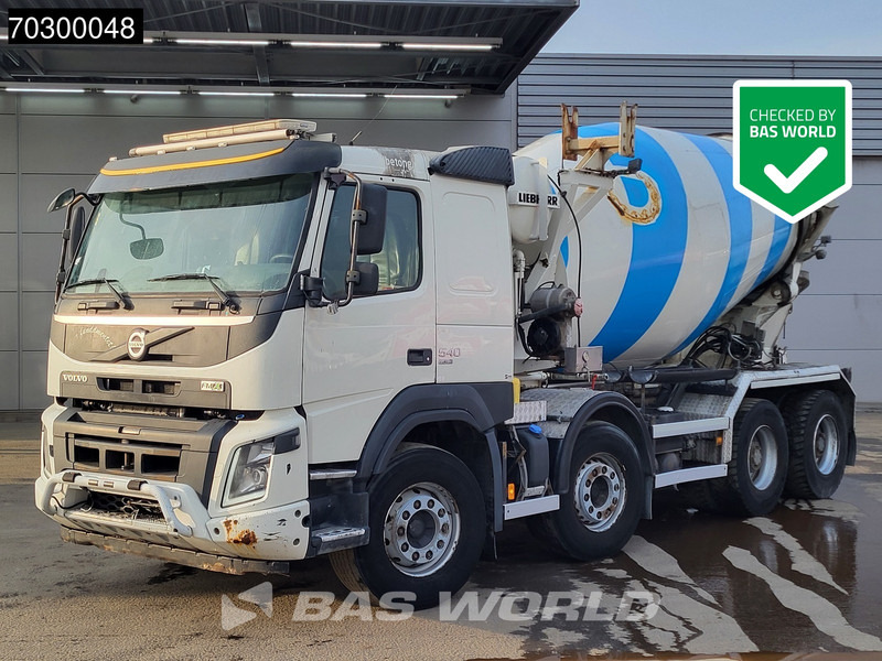 Volvo FMX 540 FMX 8X4 9m3 Liebherr HTM 904 EL Mixer Big-Axle Automatic Euro 6 - Autobetoonisegisti: pilt 1 Volvo FMX 540 FMX 8X4 9m3 Liebherr HTM 904 EL Mixer Big-Axle Automatic Euro 6 - Autobetoonisegisti: pilt 1
