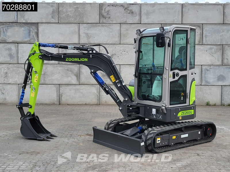 Zoomlion ZE26 GU CE CERTIFIED - Miniekskavaator: pilt 2 Zoomlion ZE26 GU CE CERTIFIED - Miniekskavaator: pilt 2