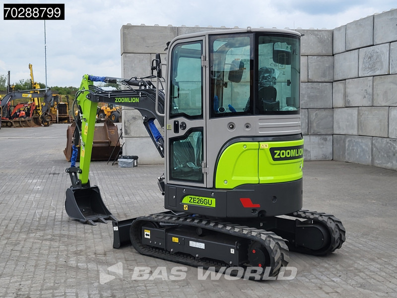 Zoomlion ZE26 GU CE CERTIFIED - Miniekskavaator: pilt 3 Zoomlion ZE26 GU CE CERTIFIED - Miniekskavaator: pilt 3