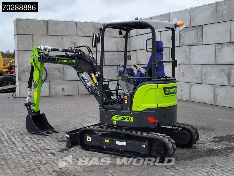 Zoomlion ZE26 GU - Miniekskavaator: pilt 3 Zoomlion ZE26 GU - Miniekskavaator: pilt 3