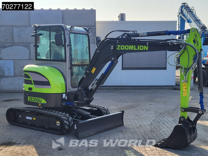 Zoomlion ZE35 GU A/C - CE CERTIFIED - Miniekskavaator: pilt 2 Zoomlion ZE35 GU A/C - CE CERTIFIED - Miniekskavaator: pilt 2