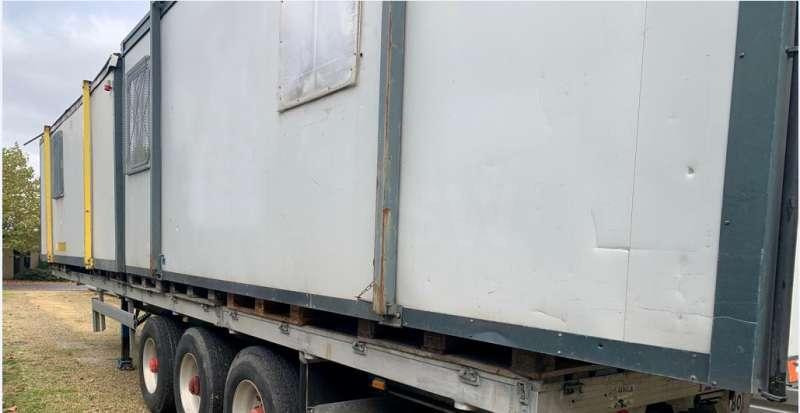 Ehitusmahuti 15 M2 - Lot de 2 avec remorque (départ Suisse): pilt 9