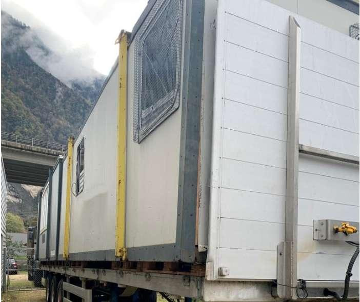 Ehitusmahuti 15 M2 - Lot de 2 avec remorque (départ Suisse): pilt 8