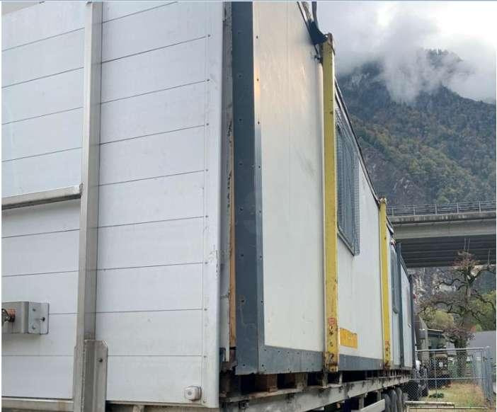 Ehitusmahuti 15 M2 - Lot de 2 avec remorque (départ Suisse): pilt 7