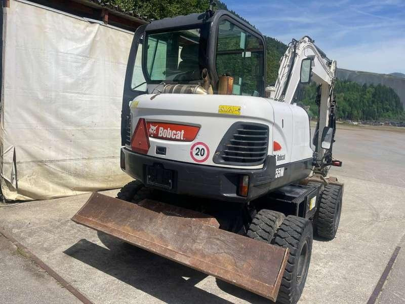 Bobcat E55W - Ratastel ekskavaator: pilt 2 Bobcat E55W - Ratastel ekskavaator: pilt 2