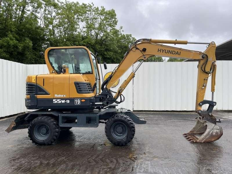 Ratastel ekskavaator Hyundai ROBEX 55W-9 / R55W-9: pilt 7