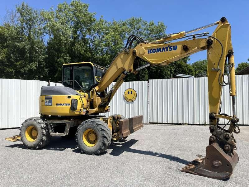 Komatsu PW98MR-6 - Ratastel ekskavaator: pilt 1 Komatsu PW98MR-6 - Ratastel ekskavaator: pilt 1