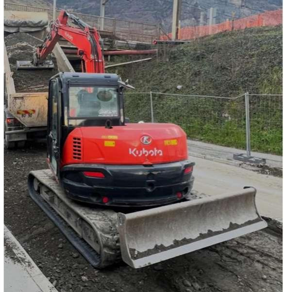 Kubota KX080-4A - Lintekskavaator: pilt 3 Kubota KX080-4A - Lintekskavaator: pilt 3