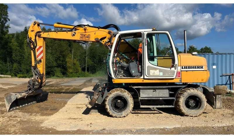 Liebherr A314 Litronic - Ratastel ekskavaator: pilt 1 Liebherr A314 Litronic - Ratastel ekskavaator: pilt 1