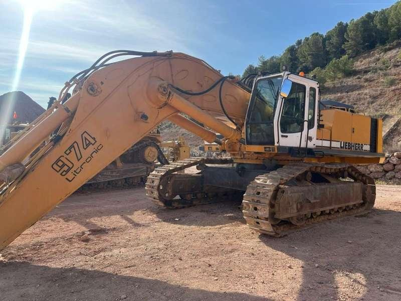 Liebherr R974B Litronic - Lintekskavaator: pilt 1 Liebherr R974B Litronic - Lintekskavaator: pilt 1
