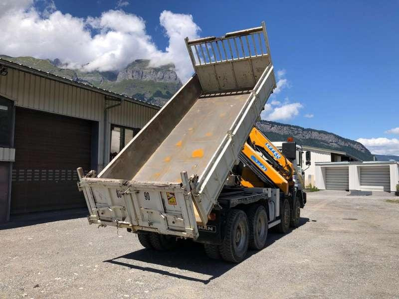 MAN Camion Benne GRUE F2000 - Kallurauto: pilt 4 MAN Camion Benne GRUE F2000 - Kallurauto: pilt 4