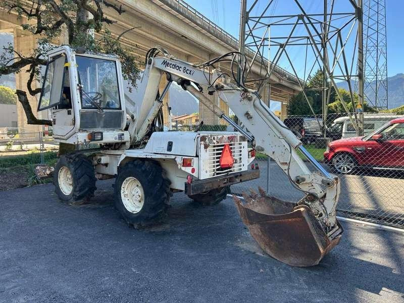 Mecalac 8CXI - Ratastel ekskavaator: pilt 3 Mecalac 8CXI - Ratastel ekskavaator: pilt 3