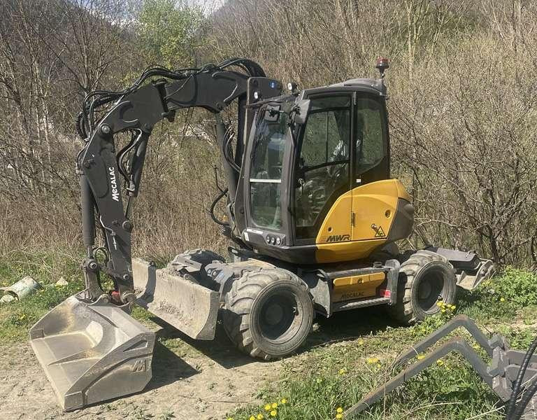 Mecalac 9MWR - Ratastel ekskavaator: pilt 1 Mecalac 9MWR - Ratastel ekskavaator: pilt 1
