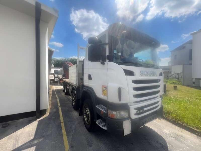 Scania G480 8X4 GRUE FASSI - Madelveok/ Platvormveok: pilt 2 Scania G480 8X4 GRUE FASSI - Madelveok/ Platvormveok: pilt 2