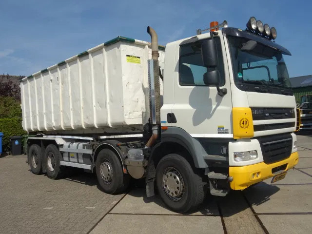 DAF CF 410 8X4 NCH CONTAINER SYSTEEM 32 TON 90 graden silo containers,25 CUB CONTAINER - Veoauto - kaablisüsteem: pilt 2 DAF CF 410 8X4 NCH CONTAINER SYSTEEM 32 TON 90 graden silo containers,25 CUB CONTAINER - Veoauto - kaablisüsteem: pilt 2