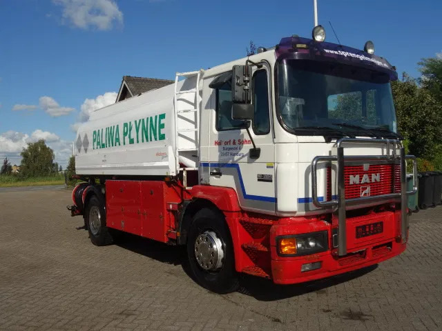 MAN 19-264 manual fuelpump 13500 liter,6 cil - Tsisternauto: pilt 1 MAN 19-264 manual fuelpump 13500 liter,6 cil - Tsisternauto: pilt 1