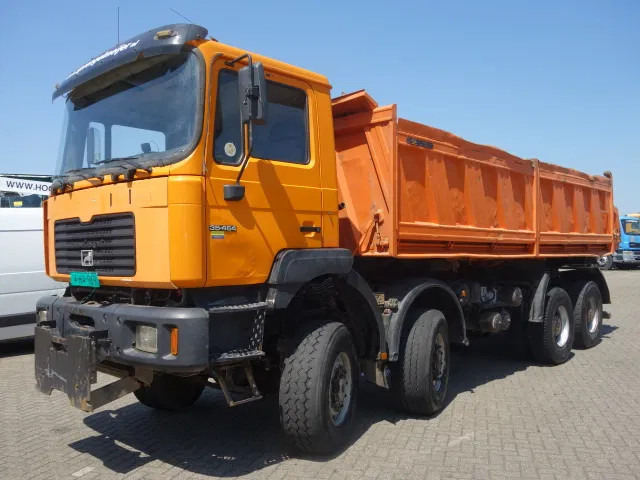 MAN 35-464 8x8 meiller kipper manual diesel pomp - Kallurauto: pilt 1 MAN 35-464 8x8 meiller kipper manual diesel pomp - Kallurauto: pilt 1