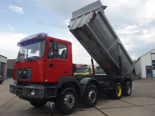 MAN FE 410 8x4 kipper,manual feulpomp,steel kipper - Kallurauto: pilt 1 MAN FE 410 8x4 kipper,manual feulpomp,steel kipper - Kallurauto: pilt 1