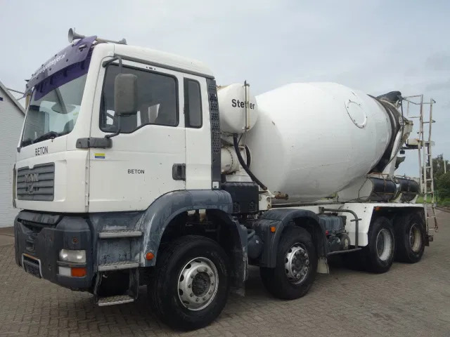 MAN TGA 35.360 8X4 MIXER STEEL SPRINGS BIG AXELS MANUAL POMP - Autobetoonisegisti: pilt 2 MAN TGA 35.360 8X4 MIXER STEEL SPRINGS BIG AXELS MANUAL POMP - Autobetoonisegisti: pilt 2