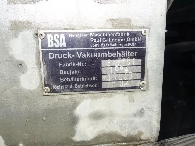 Tsisternauto Mercedes-Benz MB 2222 6X4 WATERTANKER WITH PUMP: pilt 10