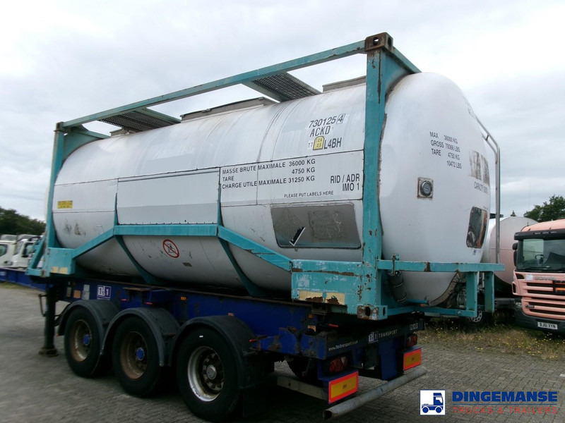 BSLT Chemical tank container inox L4BH / 20 ft / 30 m3 / IMO 1 - Säilitusmahuti: pilt 4 BSLT Chemical tank container inox L4BH / 20 ft / 30 m3 / IMO 1 - Säilitusmahuti: pilt 4