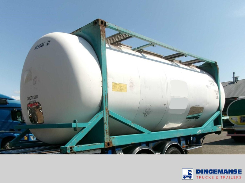 BSLT Chemical tank container inox L4BN / 20 ft / 35 m3 / IMO 4 - Säilitusmahuti: pilt 3 BSLT Chemical tank container inox L4BN / 20 ft / 35 m3 / IMO 4 - Säilitusmahuti: pilt 3