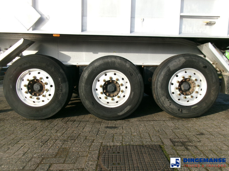 Kallur-poolhaagis Benalu Tipper trailer alu 22 m3 + tarpaulin: pilt 7