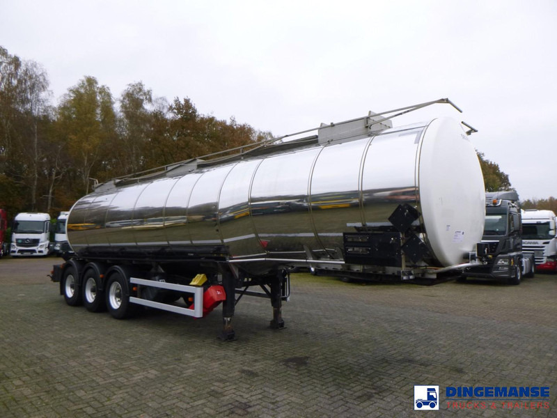 Crane Fruehauf Chemical tank inox 32.8 m3 / 1 comp - Tsistern poolhaagis: pilt 2 Crane Fruehauf Chemical tank inox 32.8 m3 / 1 comp - Tsistern poolhaagis: pilt 2