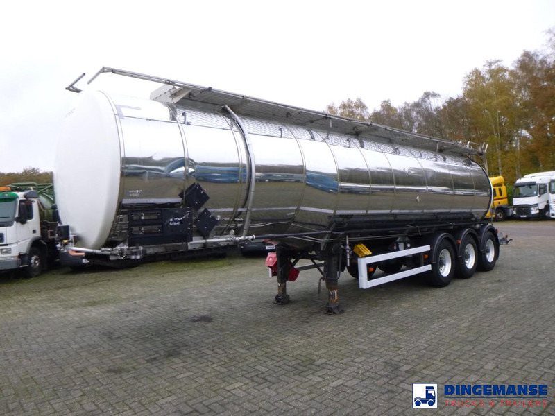Crane Fruehauf Chemical tank inox 32.8 m3 / 1 comp - Tsistern poolhaagis: pilt 1 Crane Fruehauf Chemical tank inox 32.8 m3 / 1 comp - Tsistern poolhaagis: pilt 1
