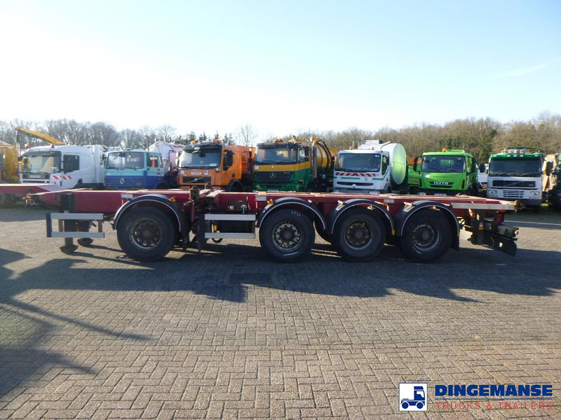 D-Tec 4-axle container combi trailer (3 + 1 axles) 20-30-40-45 ft - Konteinerveduk/ Tõstukiga poolhaagis: pilt 5 D-Tec 4-axle container combi trailer (3 + 1 axles) 20-30-40-45 ft - Konteinerveduk/ Tõstukiga poolhaagis: pilt 5