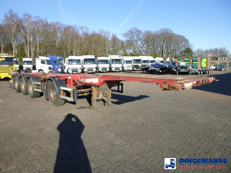 D-Tec 4-axle container combi trailer (3 + 1 axles) 20-30-40-45 ft - Konteinerveduk/ Tõstukiga poolhaagis: pilt 2 D-Tec 4-axle container combi trailer (3 + 1 axles) 20-30-40-45 ft - Konteinerveduk/ Tõstukiga poolhaagis: pilt 2