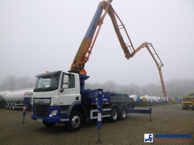 DAF CF 370 6X4 RHD Sermac 5Z36 concrete pump 36 m - Betoonipump: pilt 1 DAF CF 370 6X4 RHD Sermac 5Z36 concrete pump 36 m - Betoonipump: pilt 1